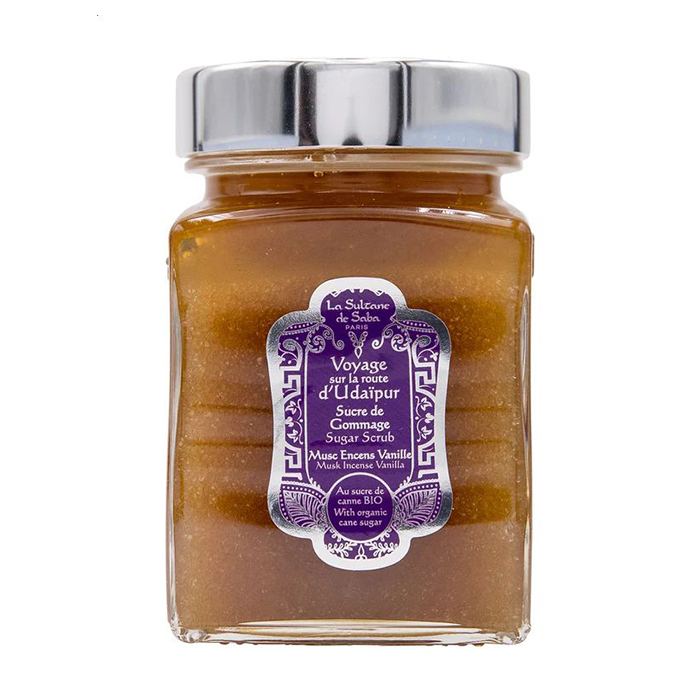 Цукровий скраб для тіла La Sultane de Saba Sugar Scrub Udaipur Мускус, ладан та ваніль, 300 мл